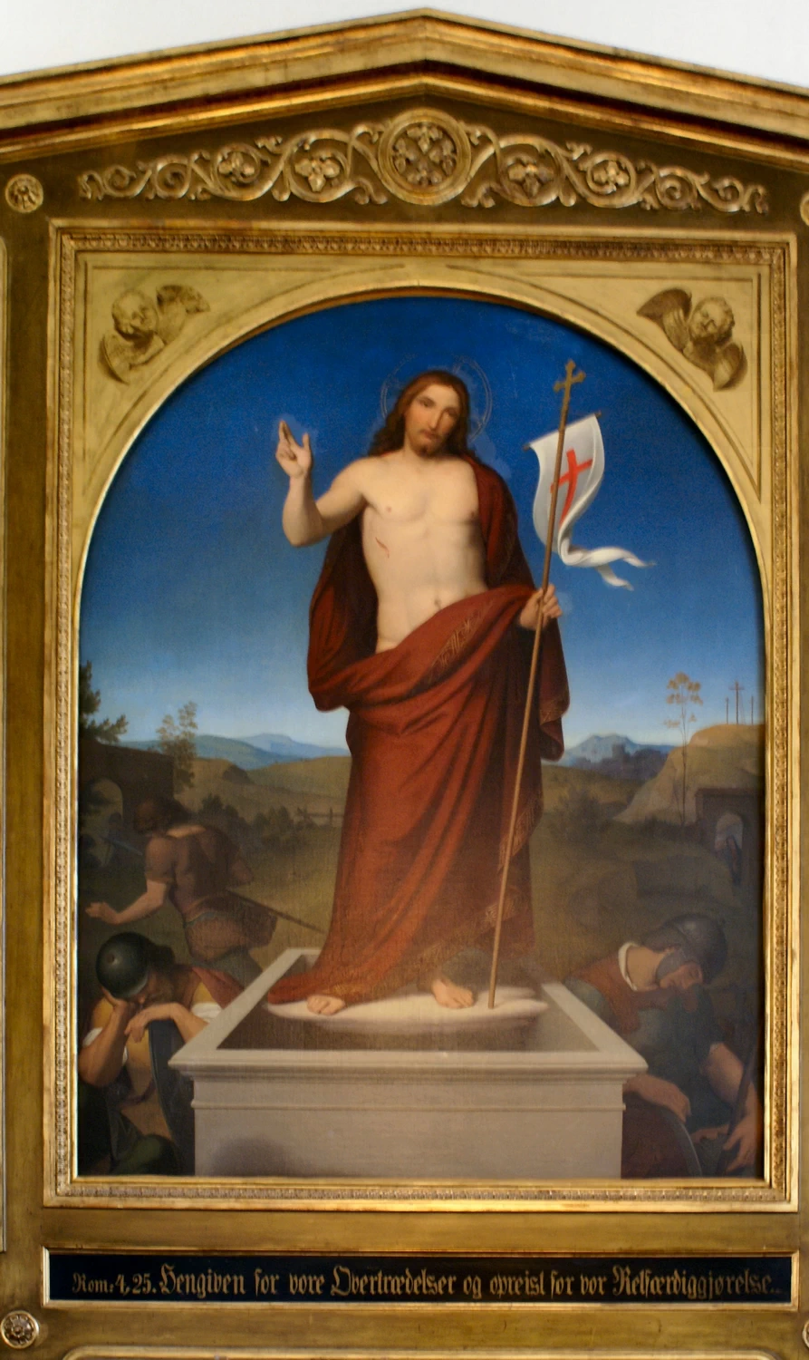 Chiesa di Ballerup, pala d'altare - La Resurrezione